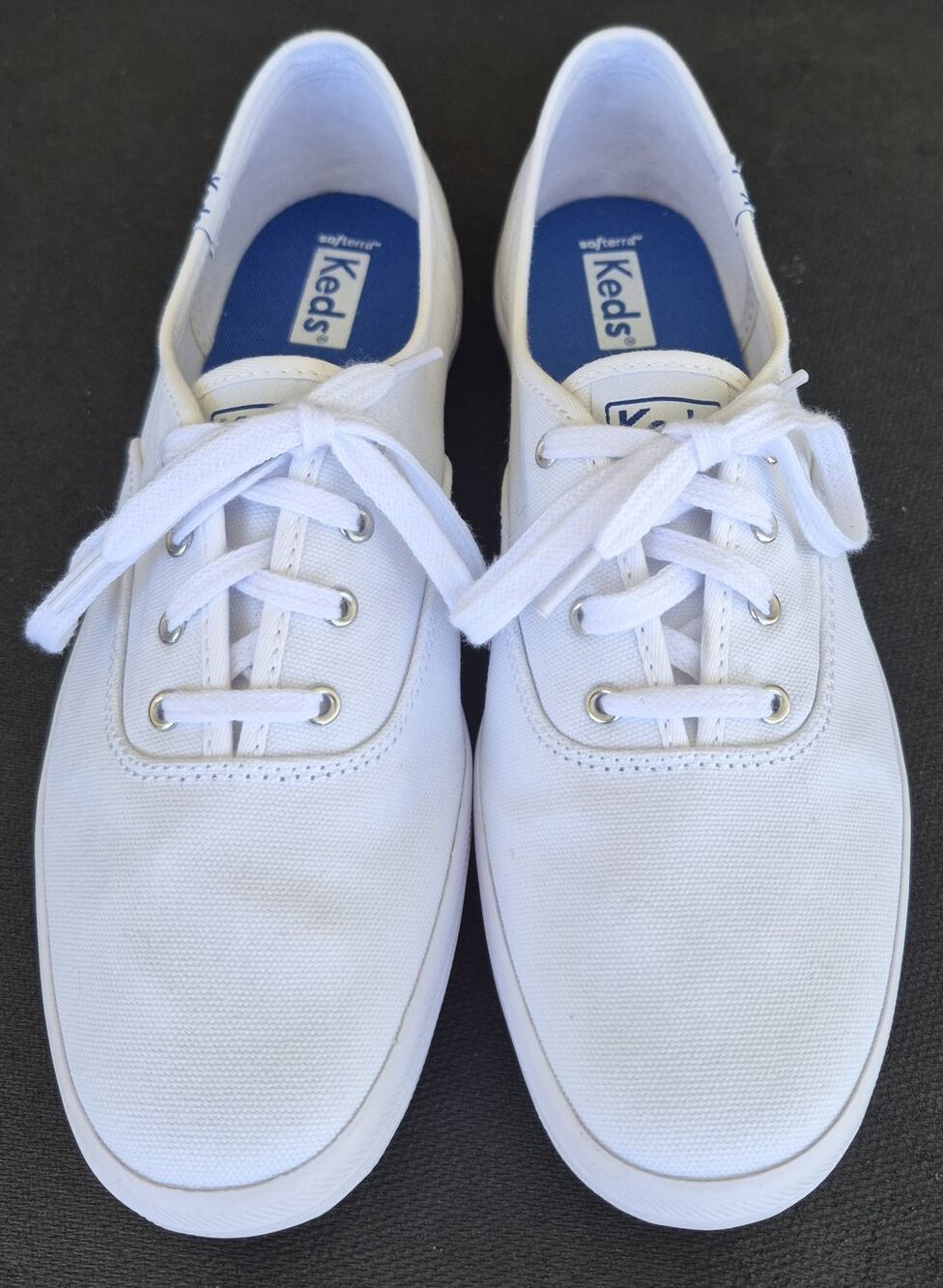 New Keds Champion White Canvas Sneakers Women's Size 9